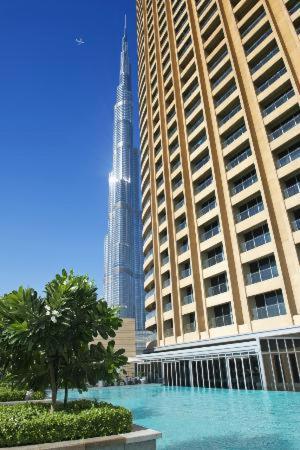 Superhost - Trendy Studio In The Heart Of Downtown Dubai - Address Dubai Mall Apartment Luaran gambar